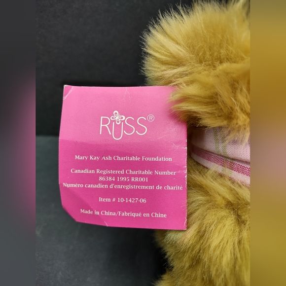 Russ Berrie Mary Kay Ash Charitable Foundation Harmony Bear Item #94525 - Picture 7 of 8